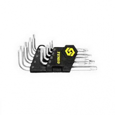 Ключі Sigma 402221 torx 9шт T10-T50мм CrV короткі