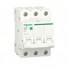 Автоматичний вимикач RESI9 Schneider Electric 20 A, 3P, С, 6kA R9F12320