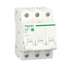 Автоматичний вимикач RESI9 Schneider Electric 50 A, 3P, С, 6kA R9F12350