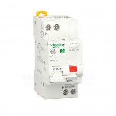 Диф. автомат Schneider RESI9 6KA 1P+N 25A C 30MA АC R9D25625