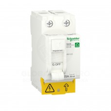 Диф реле Schneider RESI9 2P 25A 30MA АС R9R51225