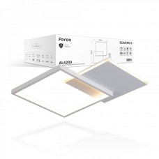 Світлодіодний світильник Feron AL6200 QUADRO S 50W білий
