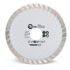 Диск алмазний відрізний Intertool 115х22мм (Turbo)