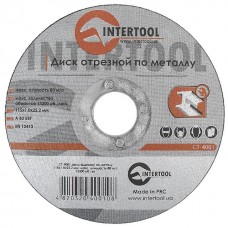 Диск відрізний по металу Intertool 115х1,0х22,2мм
