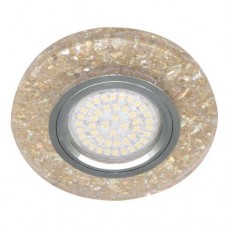 Вбудований світильник Feron 8585-2 з LED підсвічуванням золото