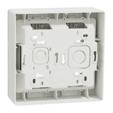 Блок unica system+ відкрита вставка 2х2 білий Schneider Electric UNICA NU122418