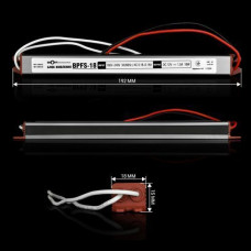 Блок живлення BIOM Professional DC12 18W BPFS-18-12 1.5А stick герметичний