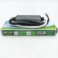 Блок живлення BIOM Professional DC12 20W WBP-20-12 1,7А герметичний