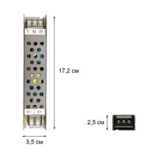 Блок живлення BIOM Professional DC12 60W BPU-60 5А
