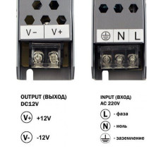 Блок живлення BIOM Professional DC12 60W BPU-60 5А