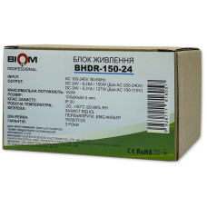 Блок живлення Biom Professional DC24 100W BHDR-100-24 4,2A під DIN-рейку