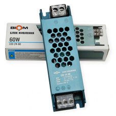 Блок живлення BIOM DC24 60W 2.5А LED-24-60