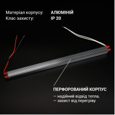 Блок живлення BIOM Professional DC24 72W BPBLS-72-24 3А stick