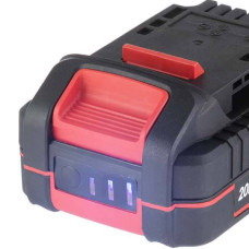 Акумулятор 20 В Li-Ion 2,0 Аг індикатор рівня заряду INTERTOOL WT-0340