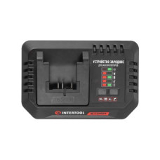 Зарядний пристрій для акумуляторів Li-ion 20 В струм заряду 4,0 А INTERTOOL WT-0345