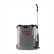 Обприскувач акумуляторний ранцевий INTERTOOL DT-9012, 12 л, 8 Ач, 3.1 л/хв