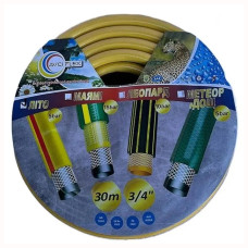 Шланг для поливу 3-х шаровий 3/4 (30м) армований Літо AVCIFLEX