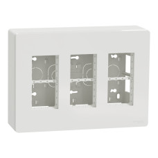 Блок unica system+ відкрита вставка 3х2 білий Schneider Electric UNICA NU123418