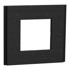 Рамка 1-постова Чорний папір Schneider Unica New Deco Material NU600274
