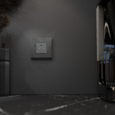 Рамка 1-постова Камінь Schneider Unica New Deco Material NU600277