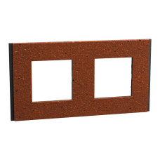Рамка 2-постова Теракотовий Schneider Unica New Deco Material NU600471