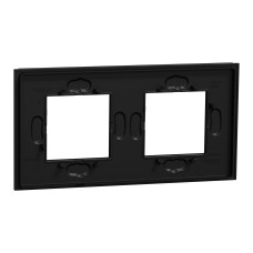 Рамка 2-постова Каучук Schneider Unica New Deco Material NU600472