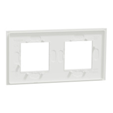 Рамка 2-постова Матовий білий Schneider Unica New Deco Material NU600479