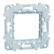 Супорт Zamak 2 модулі Schneider Unica New NU7002