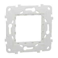 Супорт пластиковий 2 модулі Schneider Unica New NU7002P