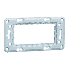 Супорт Zamak 4 модулі Schneider Unica New NU7104