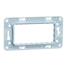 Супорт Zamak 4 модулі Schneider Unica New NU7104