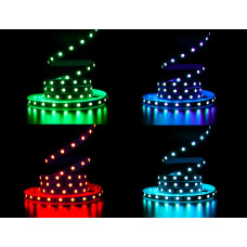 Світлодіодна LED стрічка PROLUM 5V 5050\60 IP20 Series "S", RGB