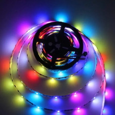 Світлодіодна LED стрічка PROLUM 5V 5050\60 IP20 Series "SMART", RGB (Pixel Full Color)