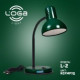 Настільна лампа ТМ LOGA Light L-2 "Смарагд"