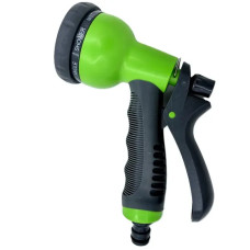 Пістолет-розпилювач для поливу Plamix PRO PL-836 8 режимів (ABS+TPR) PM6078