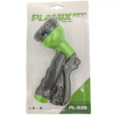 Пістолет-розпилювач для поливу Plamix PRO PL-836 8 режимів (ABS+TPR) PM6078