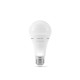 LED лампа акумуляторна TITANUM A68 9W E27 4000K 220V 