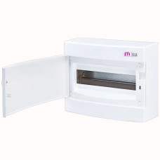 Щит зовнішній розподільний ECT 12 PO (12 модулів, білі дверцята), ETI 1101006