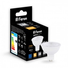Cвітлодіодна лампа LED Feron LB-196 MR16 230V 7W 600Lm 2700K
