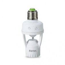 Датчик руху Feron SEN 127 60W 230V 6m 360 білий CE цокольний