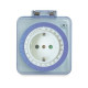 Розетка с таймером Feron TM31 61924 3500W 16A у захистному корпусі