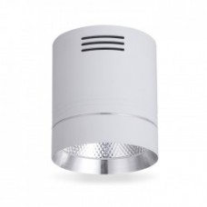 Світильник LED накладний Feron AL542 COB 10W білий+срібло 850Lm 4000K