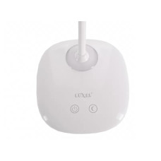 Акумуляторний світлодіодний настільний світильник Luxel 6W IP20 (білий) + USB, нічник (TL-04W)