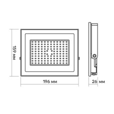 LED прожектор TITANUM TLF506 50W 6000K