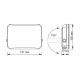 LED прожектор VIDEX F3 30W 5000K 220V Black (VLE-F3-0305B)
