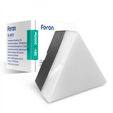 З'єднувач-трикутник FERON AL4021 3W 4000K чорний для світильників AL4020 36W і 48W