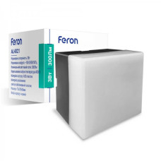 З'єднувач-квадрат FERON AL4021 3W 4000K чорний для світильників AL4020 36W і 48W