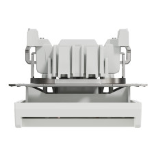 Картковий вимикач механічний білий без рамки Schneider Аsfora EPH6270121