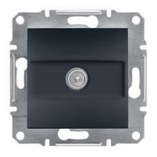 TV Розетка кінцева антрацит Schneider Asfora EPH3200171
