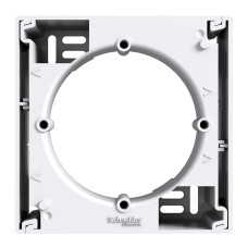 Коробка для зовнішнього монтажу біла Schneider Asfora EPH6100121